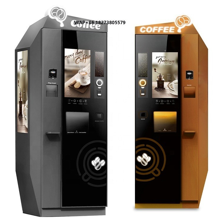 Coffee Tea With Milk - タピオカミルクティー自動販売機、ロボットアーム搭載、スマート冷飲料・コーヒー・タピオカミルクティー販売、Vendlife自動販売機販売。