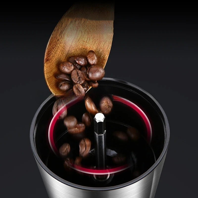 調整可能な家庭用ポータブルコーヒーグラインダー、手動コーヒー - Burr Hand Grinder のレビューと価格