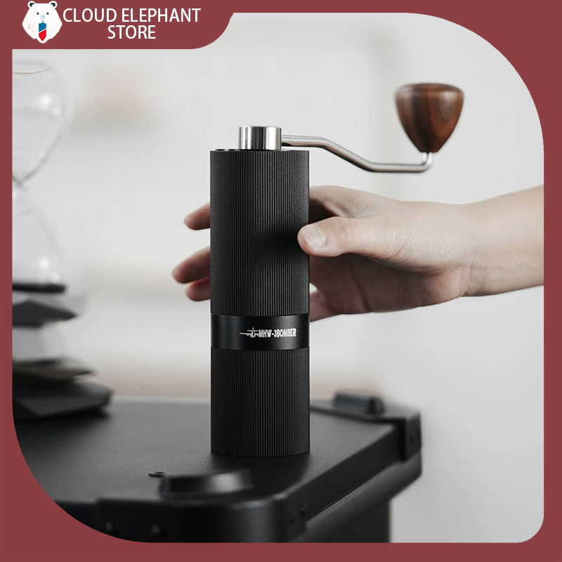 MHW-3BOMBER 手動エスプレッソグラインダー 調整可 - Burr Hand Grinder のレビューと価格
