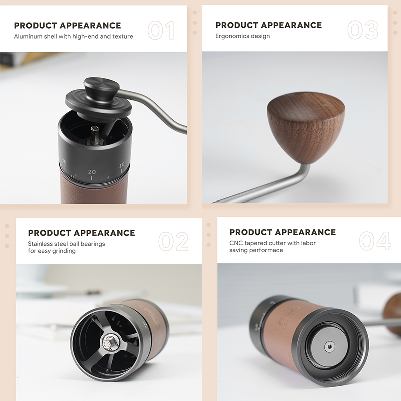 icafilas 手動コーヒーグラインダー 420 ステンレ - Burr Hand Grinder のレビューと価格